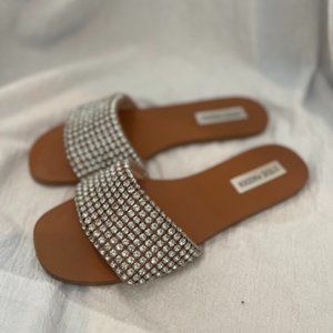 Steve Madden Crystal Sandals
